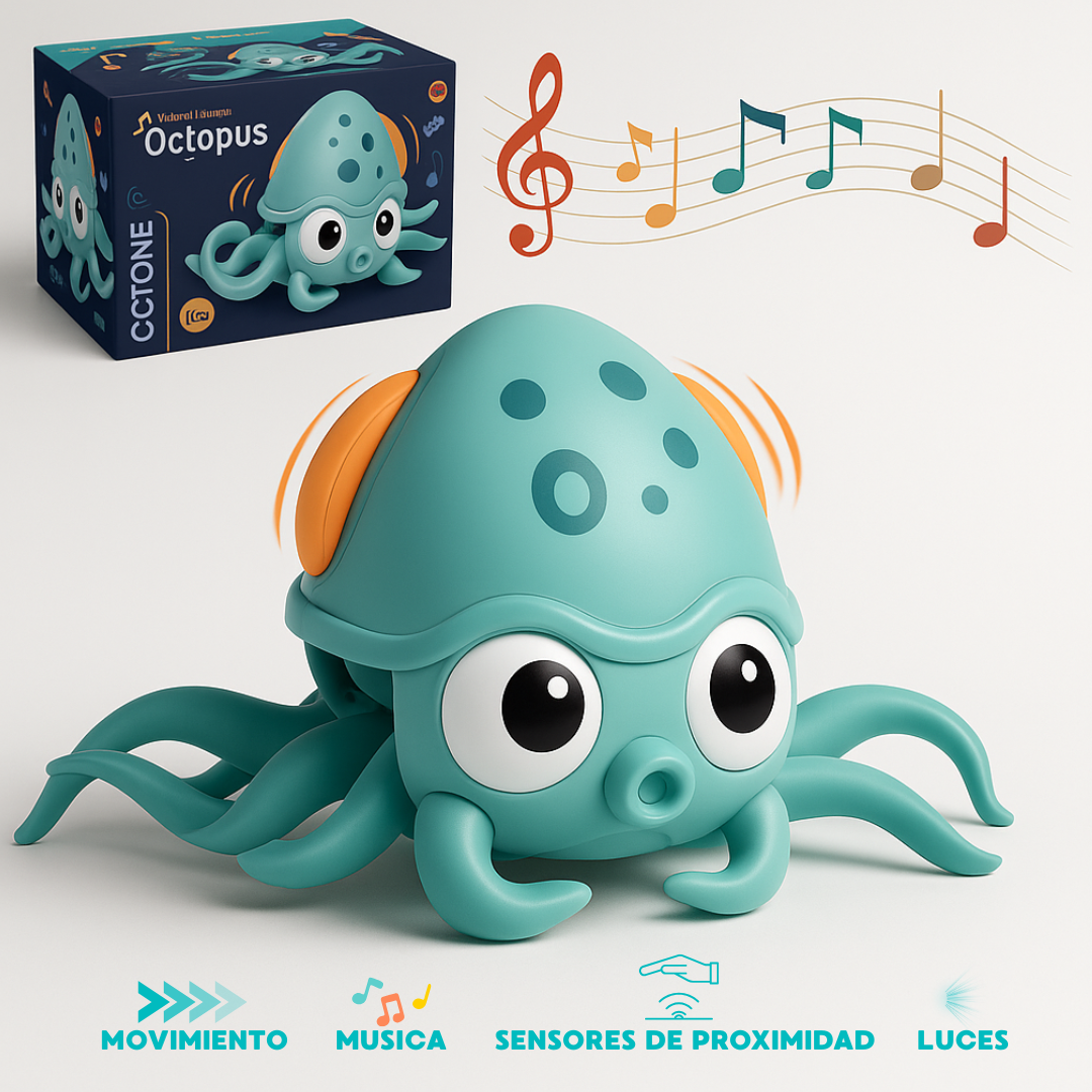 Pulpo Juguete Interactivo